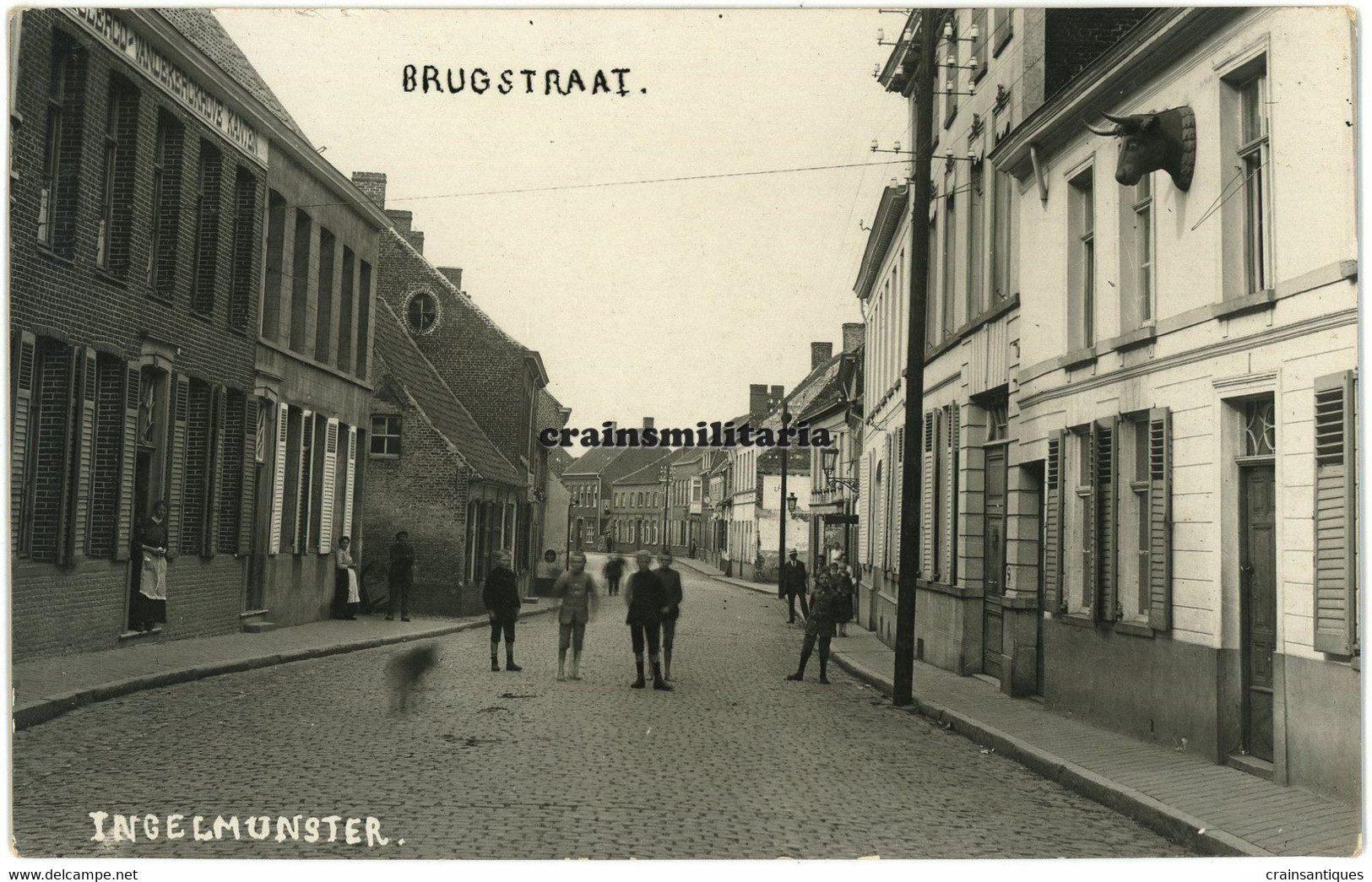 Ingelmunster - Brugstraat - Ca. 1910 - Geanimeerd - Ingelmunster