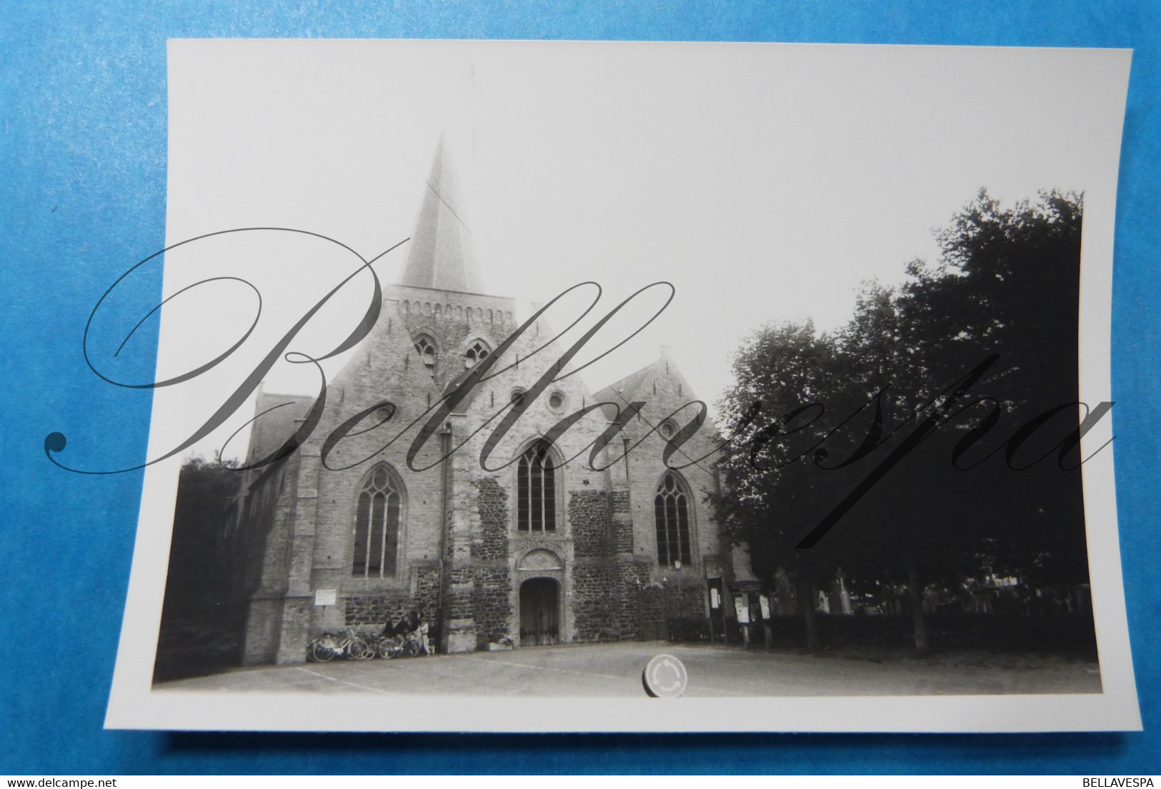 Gijverinkhove  Kerk St Petrus  Privaat Opname 1 X Photo Prive,opname 20/08/1985 + 1 X Multiview Cpsm - Alveringem