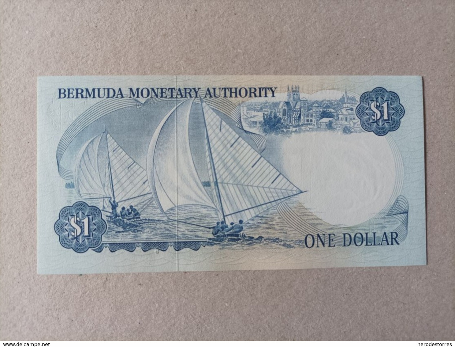 Billete De Bermuda De 1 Dólar, Año 1979, Serie A, UNC - Bermudas