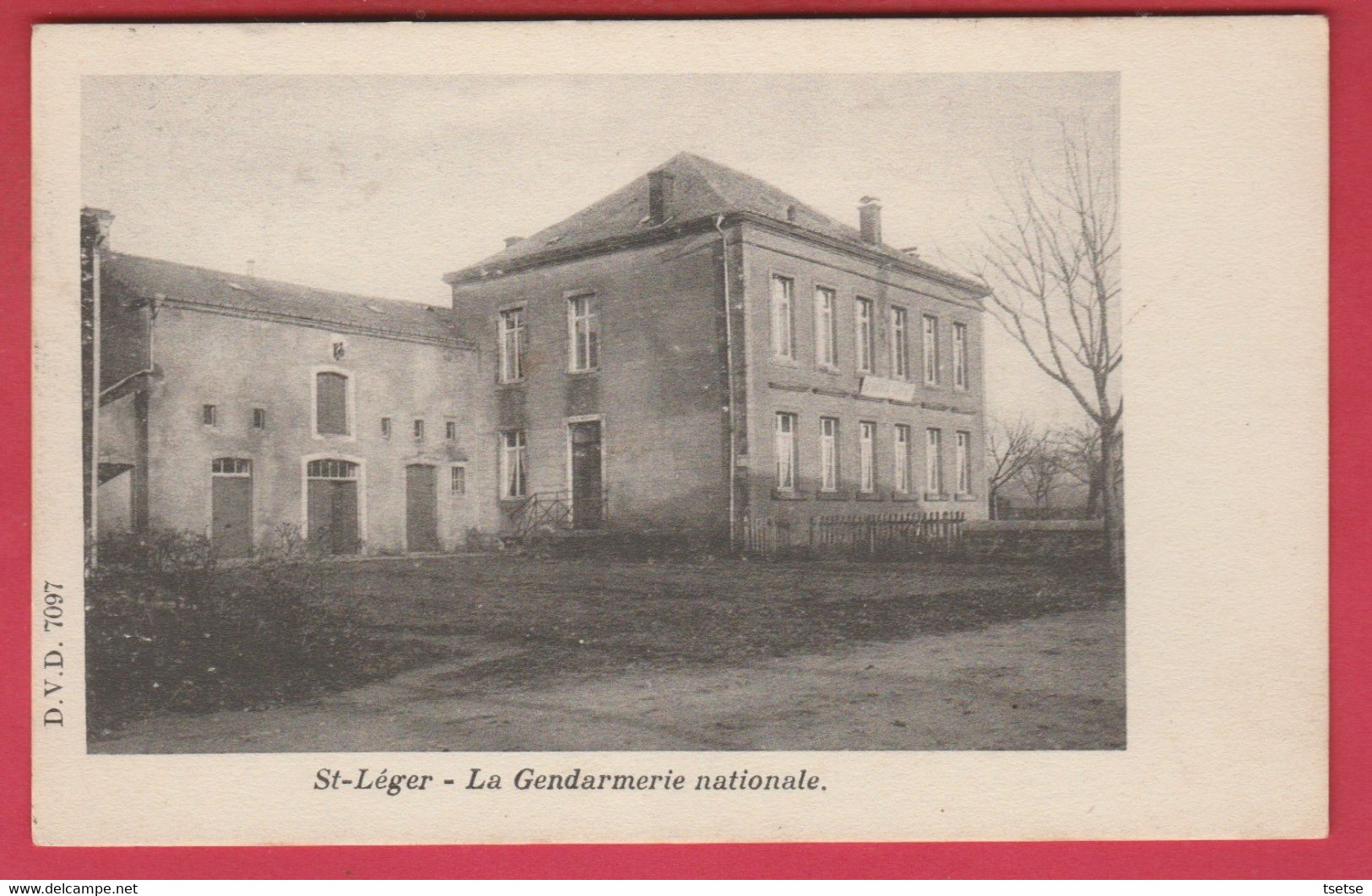 Saint-Lèger - La Gendarmerie Nationale - 1902 ( Voir Verso ) - Saint-Leger