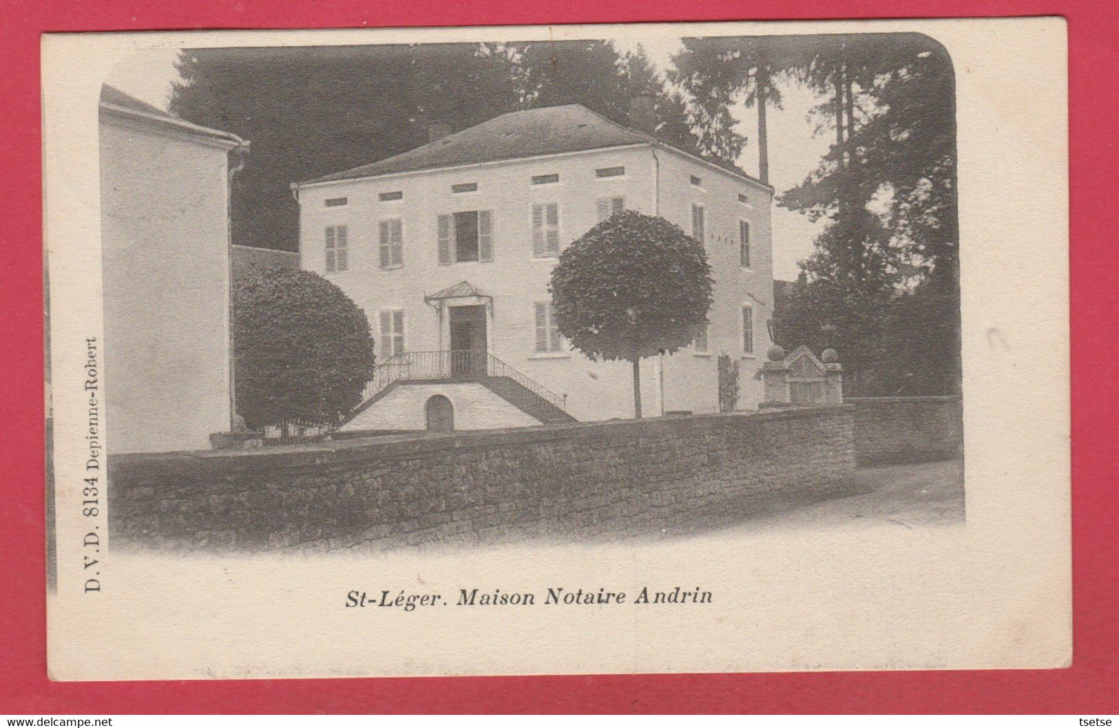 Saint-Lèger - Maison Notaire Andrin - 1902 ( Voir Verso ) - Saint-Leger