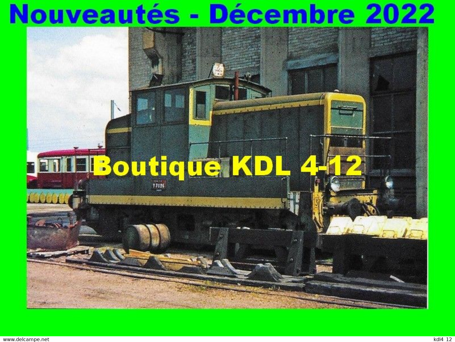 RU 2029 - Locotracteur Y 7026 Au Dépôt - CHALINDREY - Haute-Marne - SNCF - Matériel