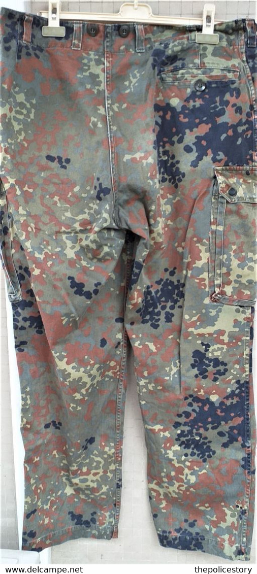 Giacca pantaloni berretto mimetici Flecktarn BW Esercito Tedesco anni '90