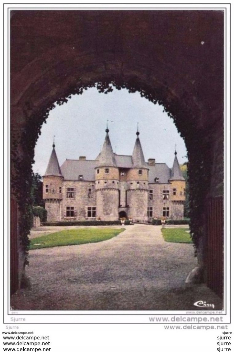 SPONTIN-sur-Bocq - Château Féodal Façade Vue Du Premier Porche - Kasteel - Yvoir