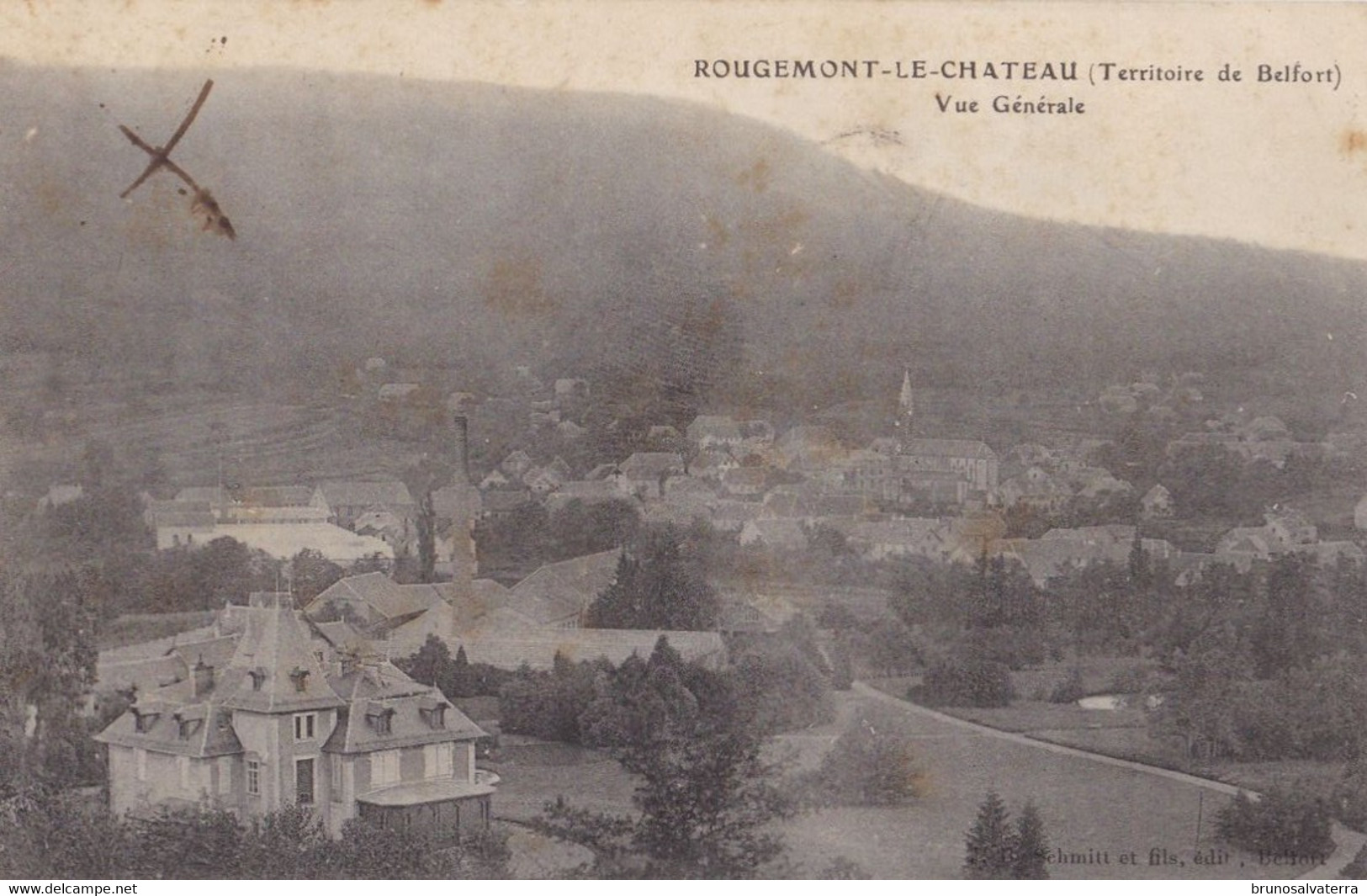 ROUGEMONT LE CHATEAU - Vue Générale - Très Bon état - Rougemont-le-Château