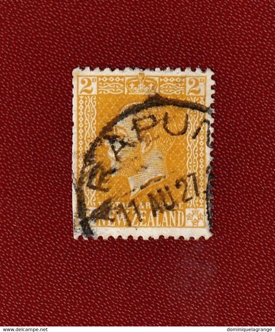 6 Timbres Anciens De Nouvelle Zélande De 1915 à 1970 - Varietà & Curiosità