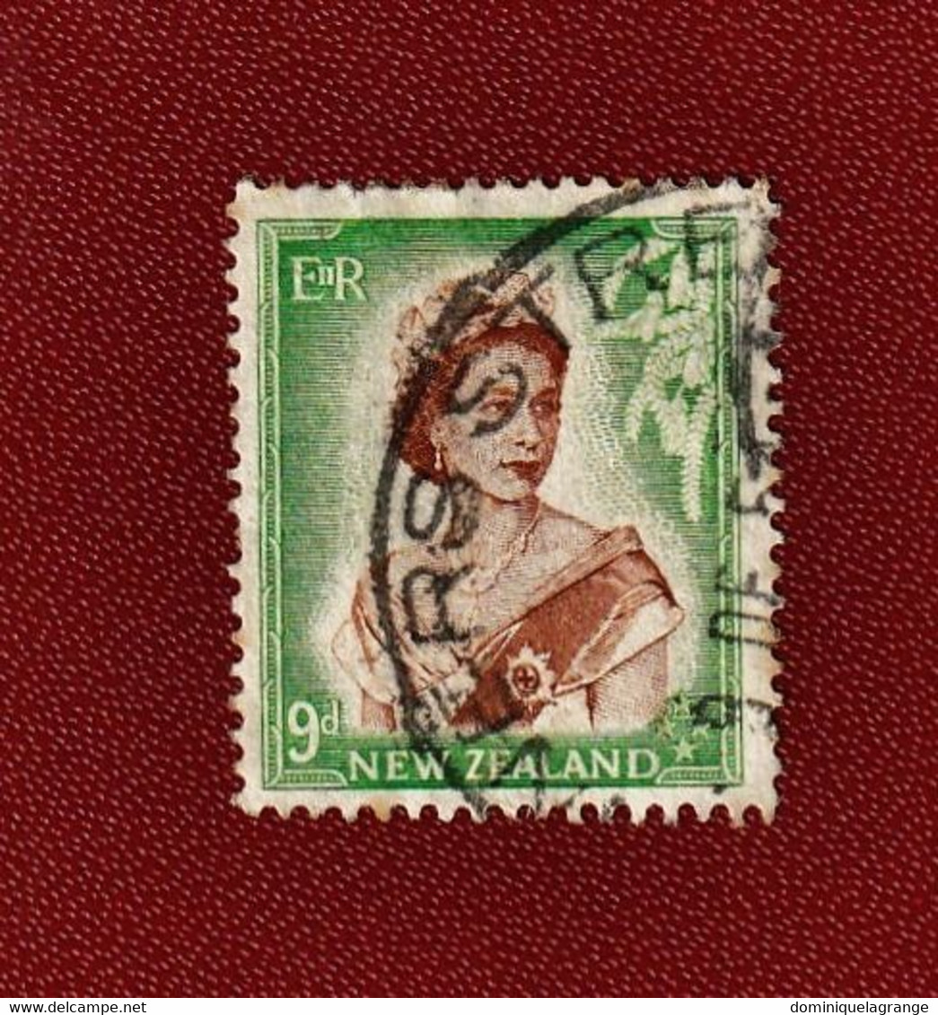 6 Timbres Anciens De Nouvelle Zélande De 1915 à 1970 - Errors, Freaks & Oddities (EFO)