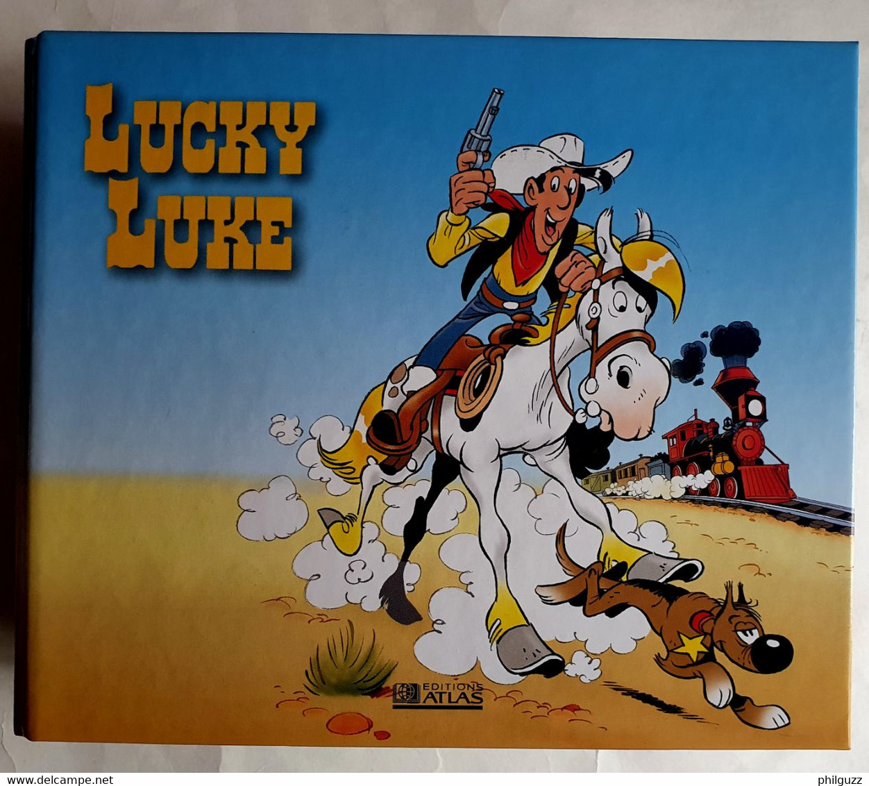 CLASSEUR ATLAS Pour DVD LUCKY LUKE ( Livré Sans DVD) 2003 - Objets Publicitaires