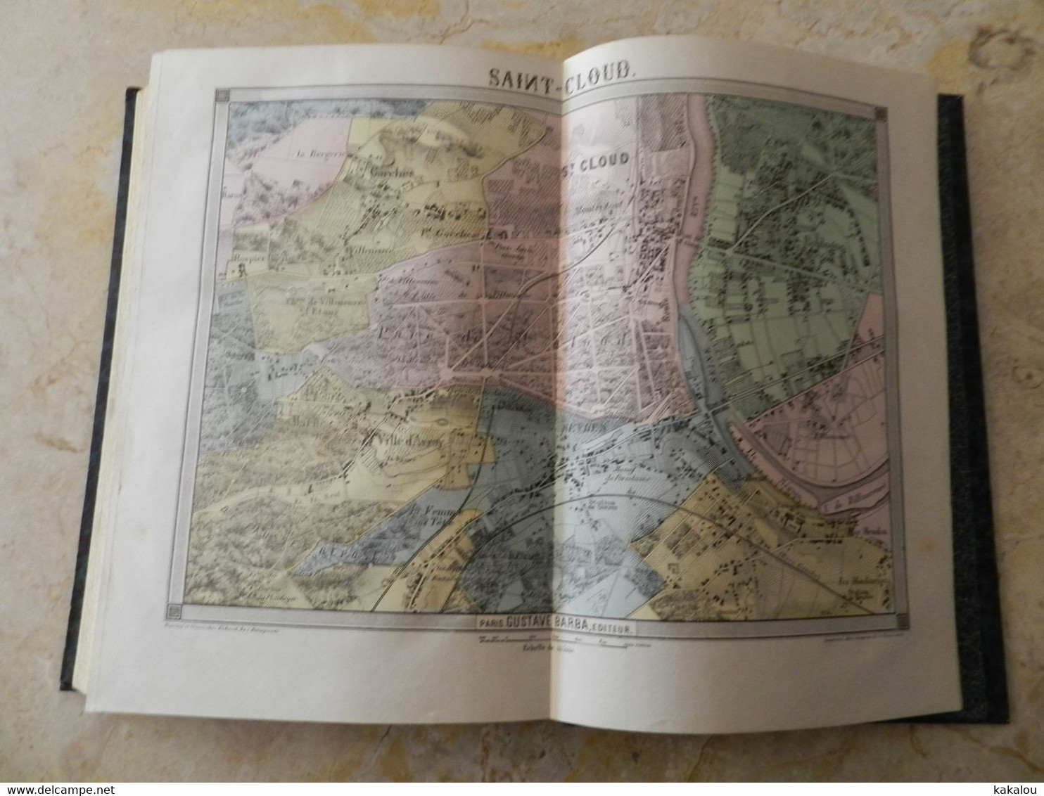 LE NOUVEAU PARIS histoire de ses 20 arrondissements + enviirons de paris illustration gustave doré 1861