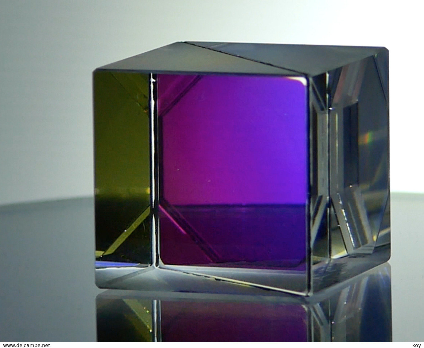 Dichroitischer Stahlteiler Beamsplitter Cube  26.0 Mm Mit Lamda 2 Verzögerungsplatte - Prisms