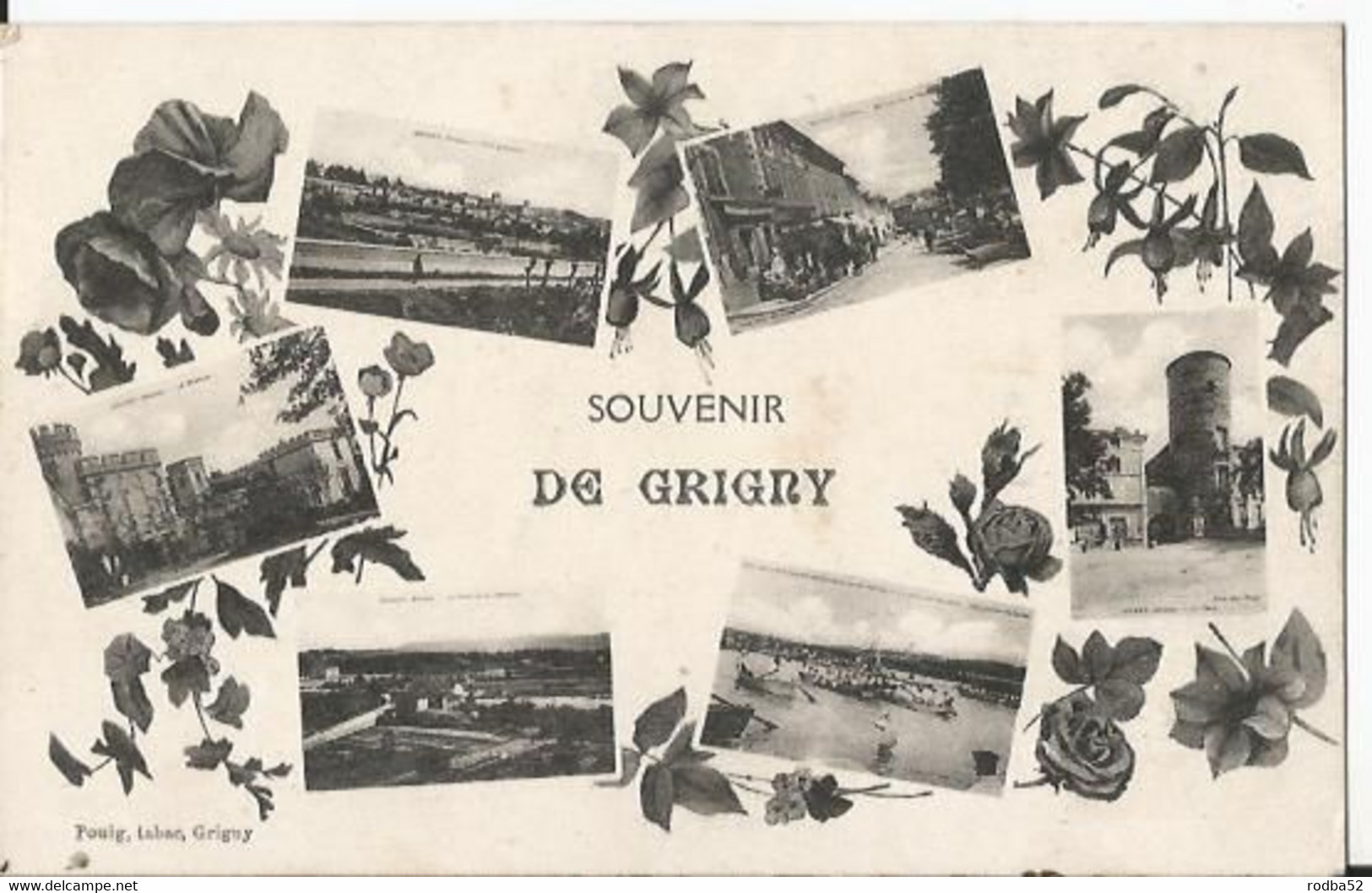 CPA - 69  Rhone - Souvenir De Grigny - Grigny