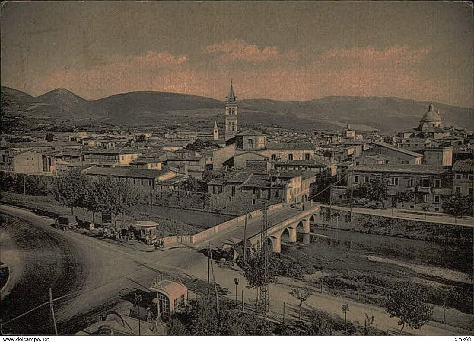 FOLIGNO - SCORCIO PANORAMICO - EDIZIONE BERRETTA - SPEDITA 1956 (13816) - Foligno