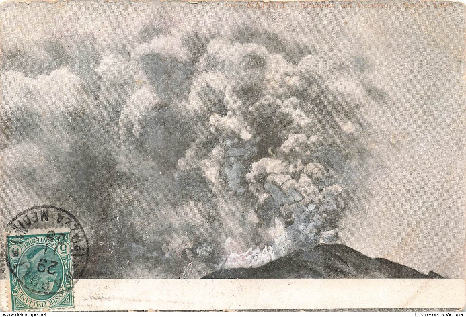CPA Catastophe Naturelle - éruption Volcanique - Vésuve - Collezione Capretti - - Disasters