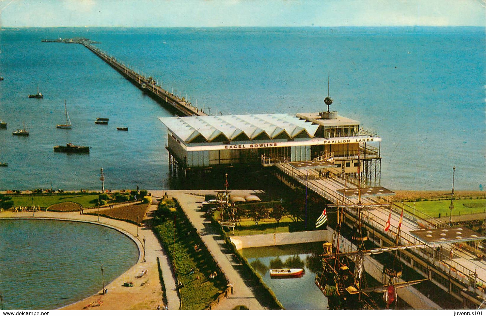 CPSM The Pier-Southend On Sea       L1949 - Southend, Westcliff & Leigh