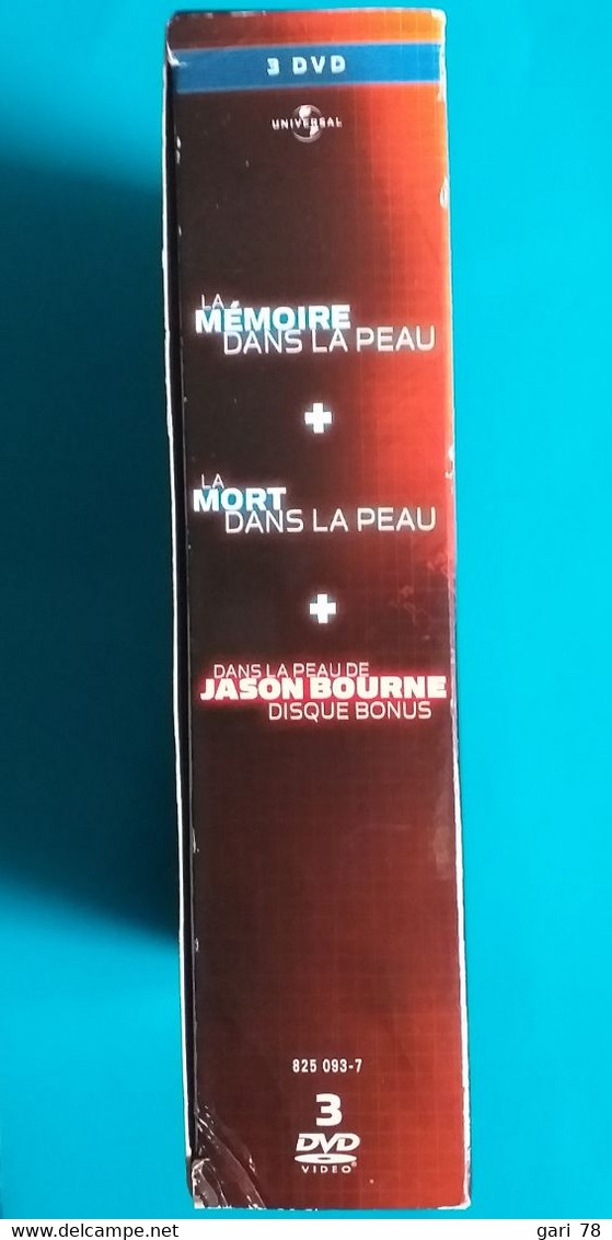 Coffret Collector 3 DVD Mémoire Dans La Peau / Mort Dans La Peau / Dans La Peau De Jason Bourne - Action, Aventure