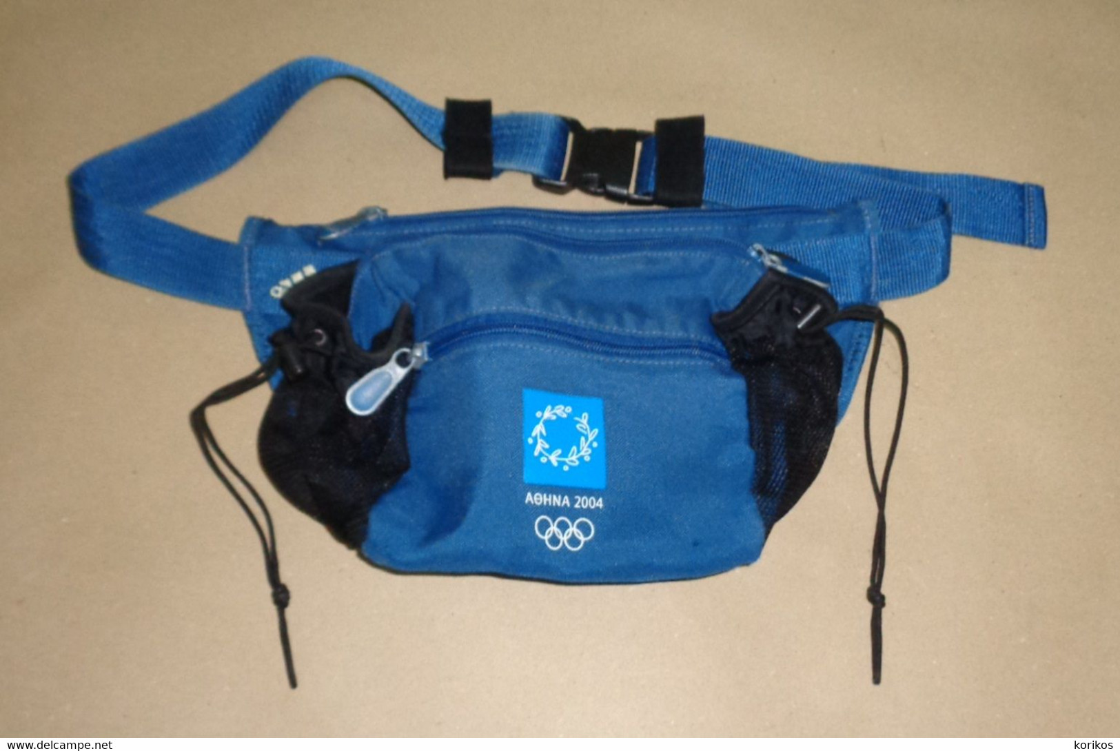 ATHENS 2004 OLYMPIC GAMES - ADIDAS VOLUNTEER BAG – WAIST POUCH – USED - Kleding, Souvenirs & Andere