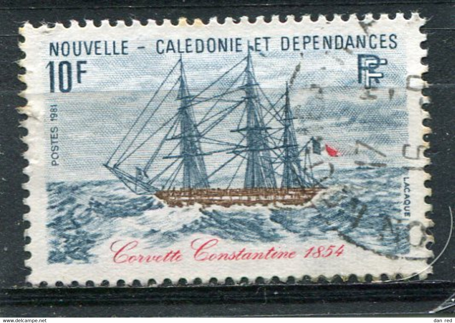 NOUVELLE CALEDONIE  N°  449  (Y&T)  (Oblitéré) - Oblitérés