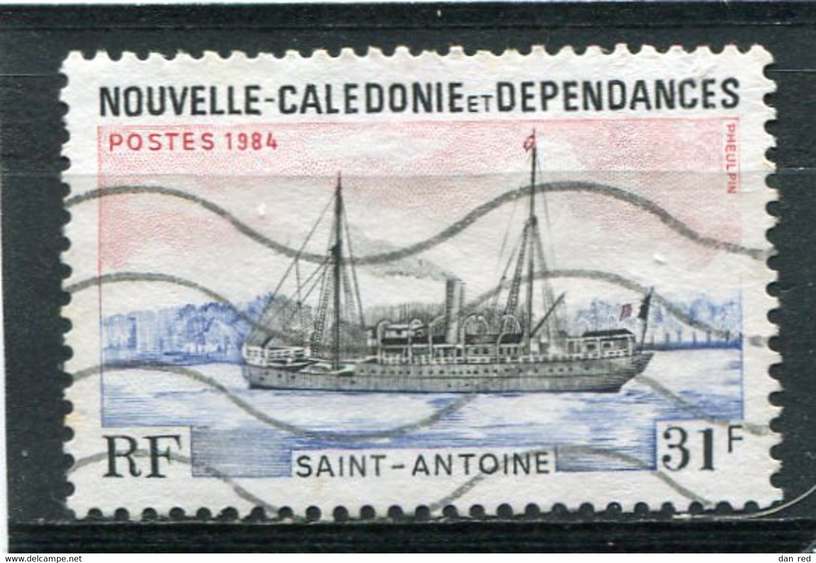 NOUVELLE CALEDONIE  N°  485  (Y&T)  (Oblitéré) - Usados