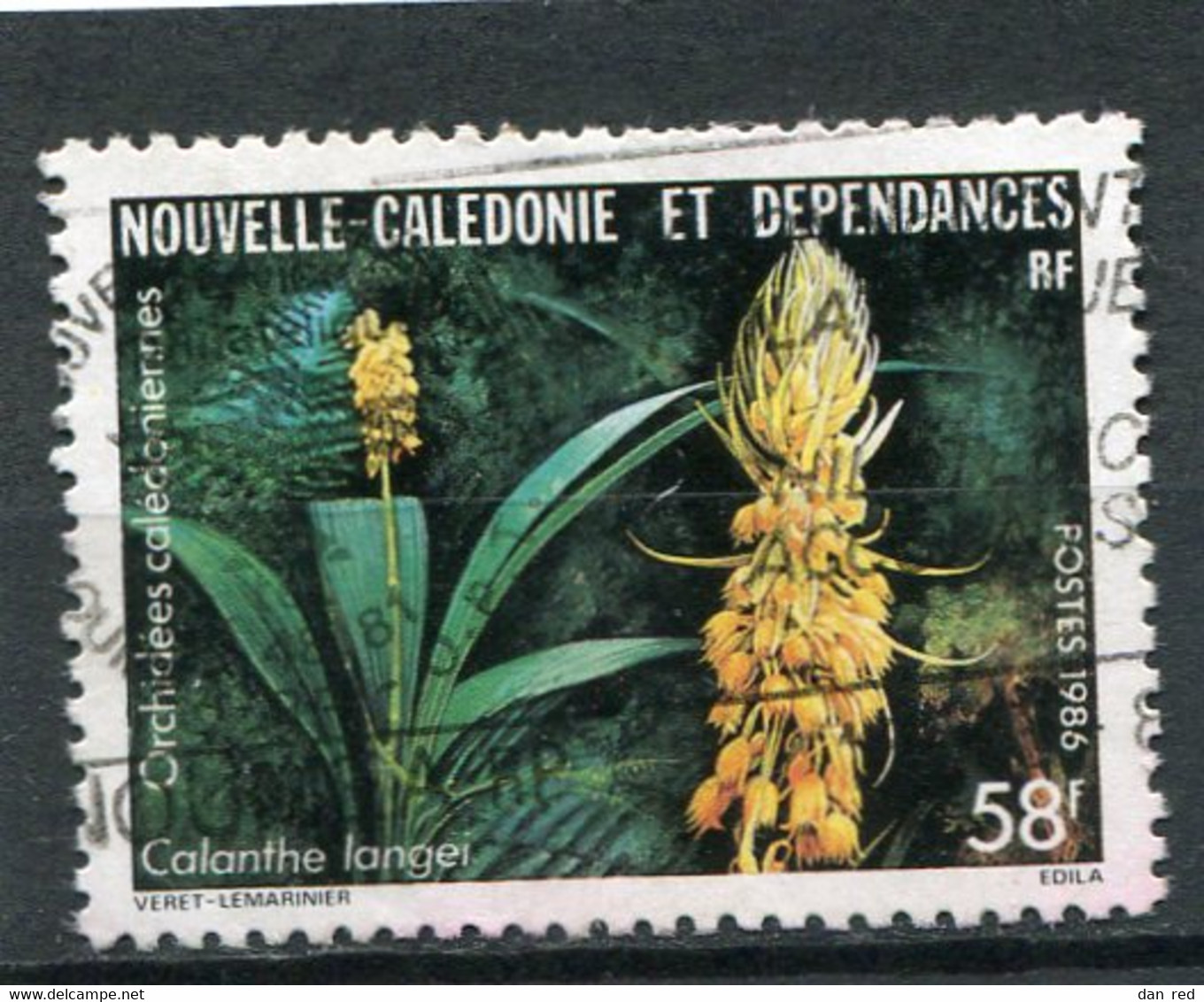 NOUVELLE CALEDONIE  N°  521  (Y&T)  (Oblitéré) - Gebraucht