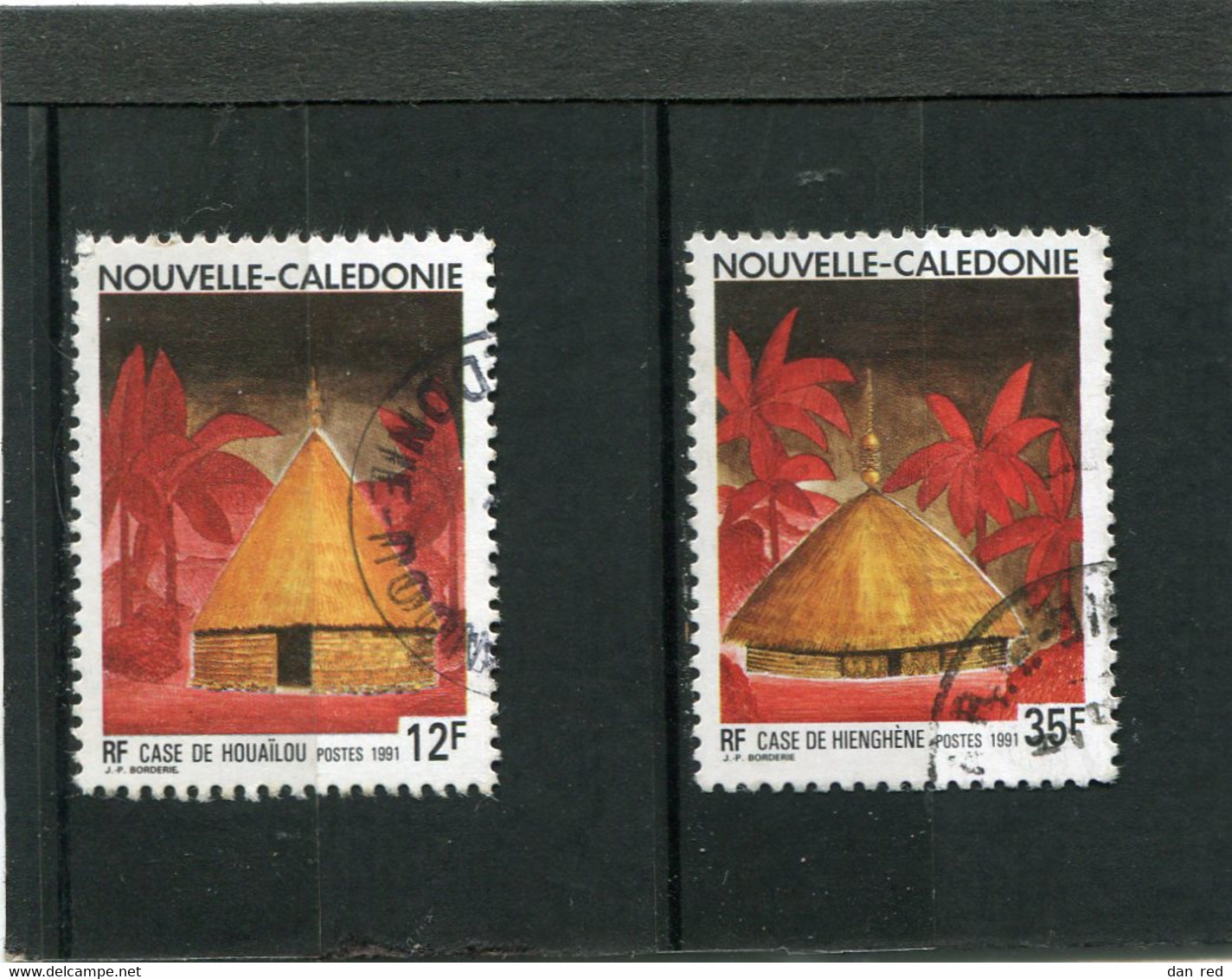 NOUVELLE CALEDONIE  N°  609 Et 610  (Y&T)  (Oblitéré) - Used Stamps