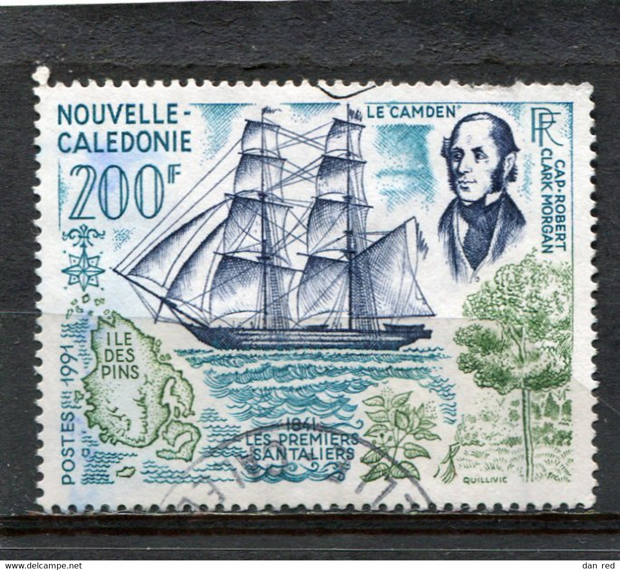 NOUVELLE CALEDONIE  N°  622  (Y&T)  (Oblitéré) - Usati