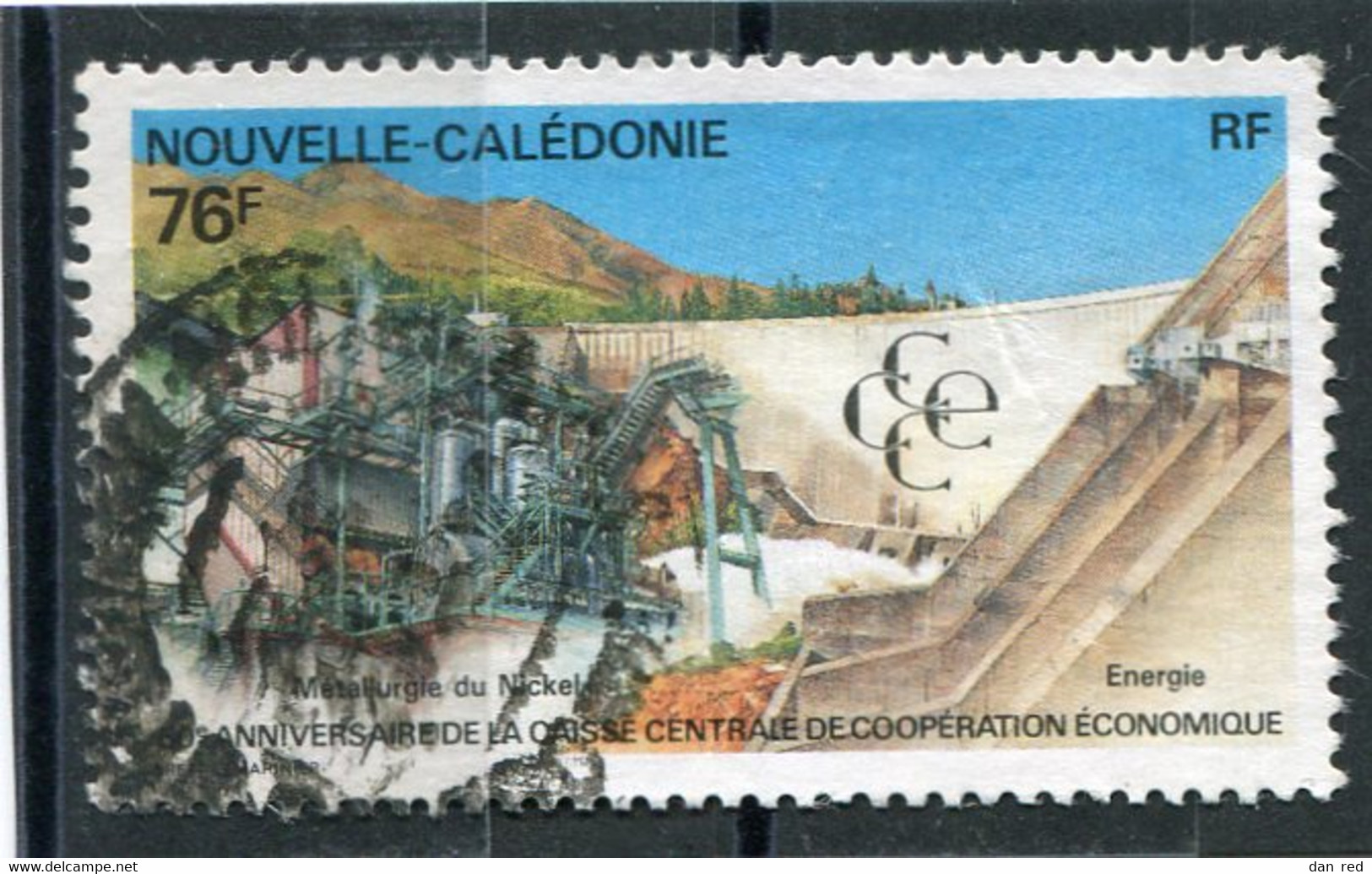 NOUVELLE CALEDONIE  N°  627  (Y&T)  (Oblitéré) - Oblitérés