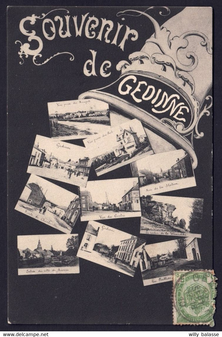 +++ CPA - Souvenir De GEDINNE - Multiphotos  // - Gedinne