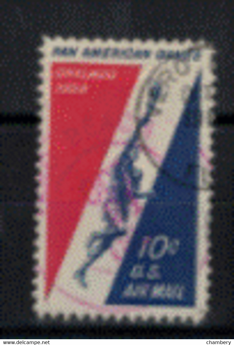 Etats-Unis - Poste Aérienne - "Jeux Panaméricains De Chicago" - T. Oblitéré N° 54 De 1959 - 2a. 1941-1960 Used