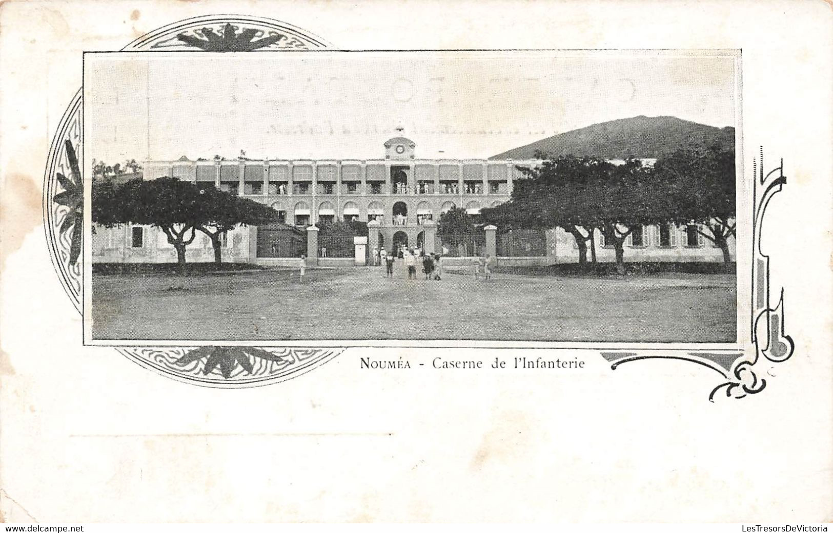 CPA NOUVELLE CALEDONIE - Noumea - Caserne De L'infanterie - Nouvelle-Calédonie