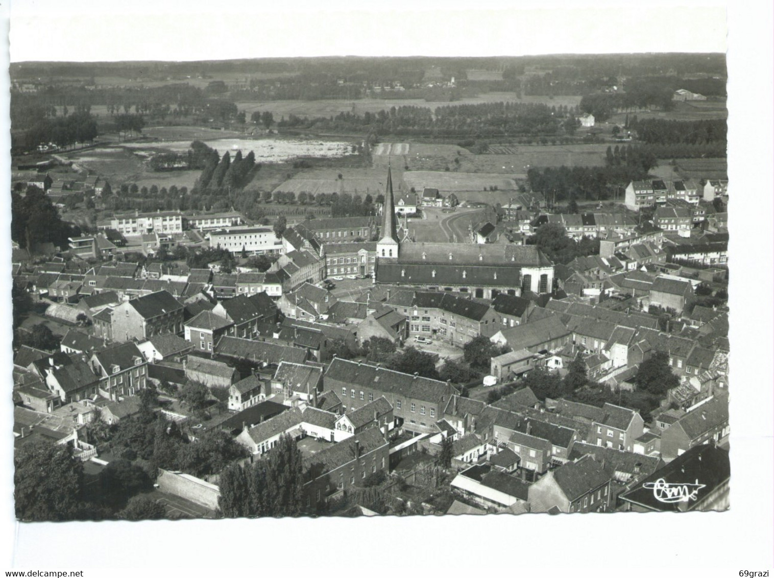 Hamme-Durme Luchtopname -Panorama - Hamme