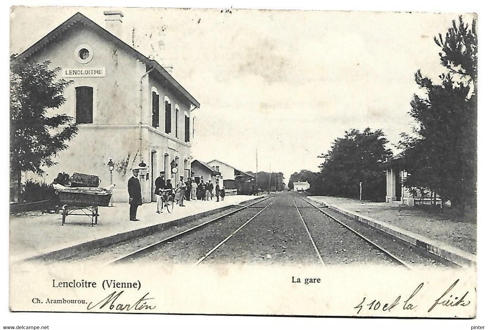 LENCLOITRE - La Gare - Lencloitre