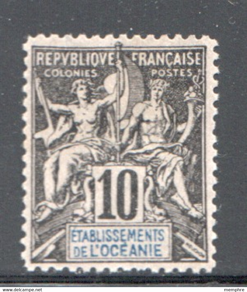 Groupe 10 Cent.  Yv 5 * - Unused Stamps