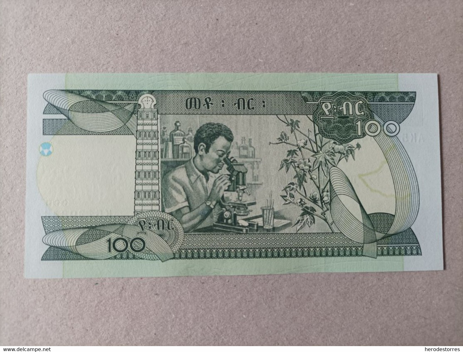 Billete De Ethiopia De 100 Birr, Año 2004, UNC - Ethiopie