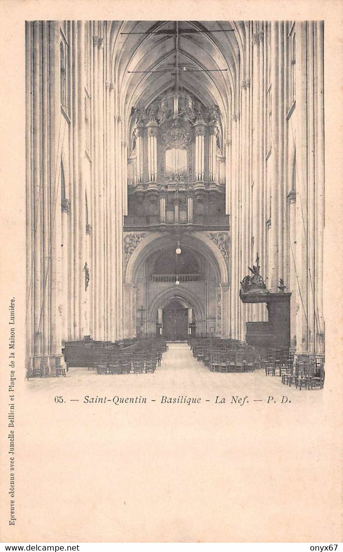 SAINT-QUENTIN-02-Aisne-Eglise-ORGUES-ORGUE-ORGEL-ORGAN-INSTRUMENT-MUSIQUE - Saint Quentin