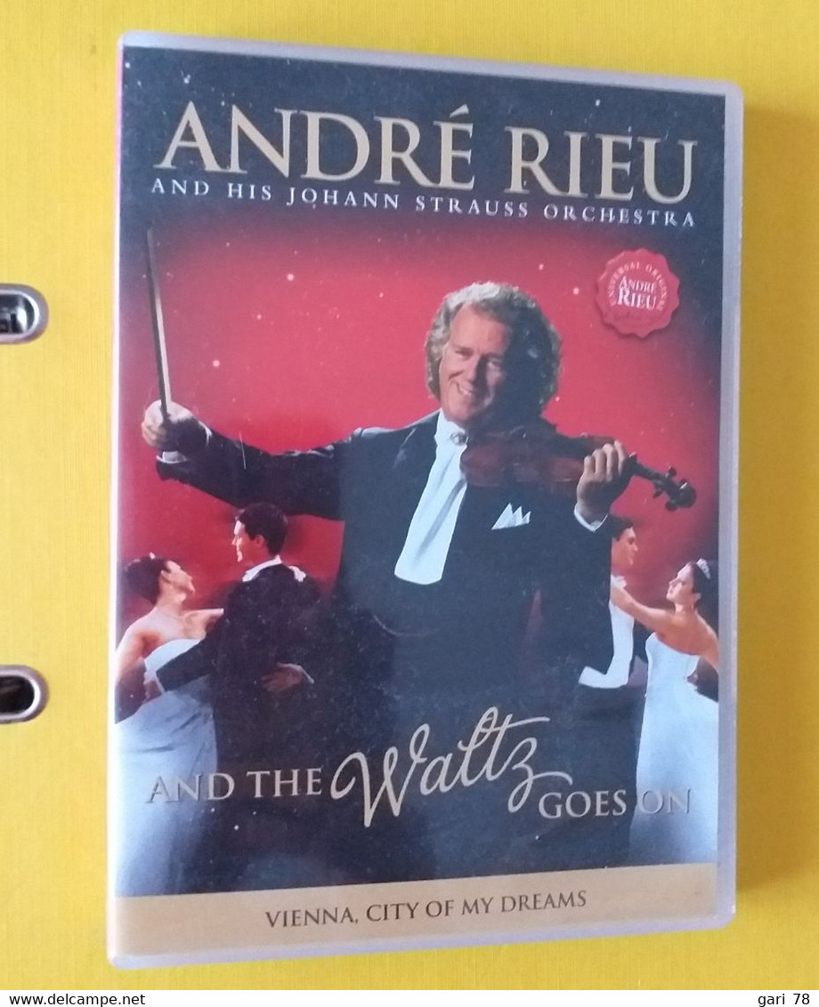 DVD André RIEU And His Johann Strauss Orchestra And The Waltz Goes On - Concert & Music