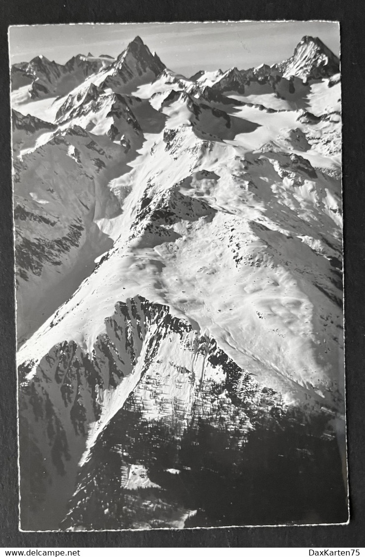 Blick Auf Das Skigebiet Der Galmihornhütte Ob Münster U. Reckingen Grünhorn - Fiescherhorn /Photo Gyger Adelboden - Fiesch