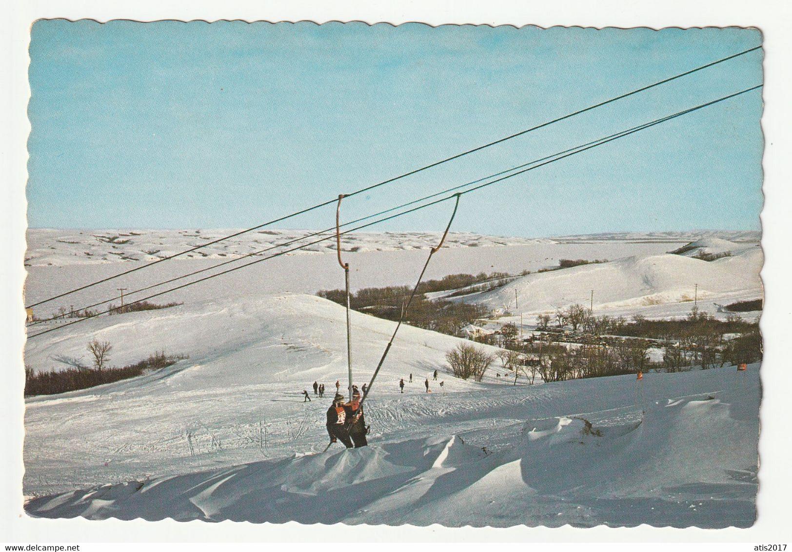 MOOSE JAW - Ski / Lift - White Track Winter Resort - Saskatchewan - Continental Pc 1970/80s - Autres & Non Classés