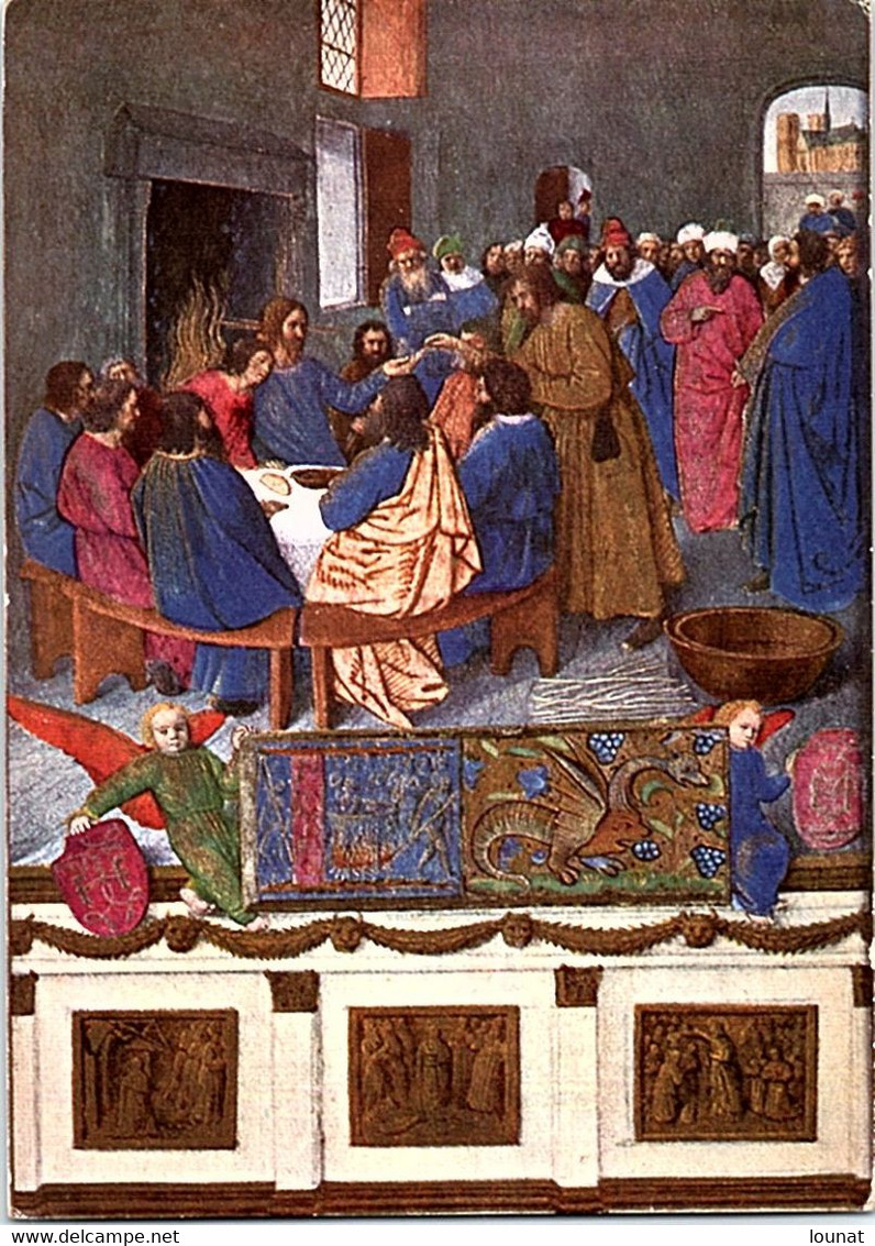 Art Peinture - FOUQuet La Cène - Religion - Malerei & Gemälde