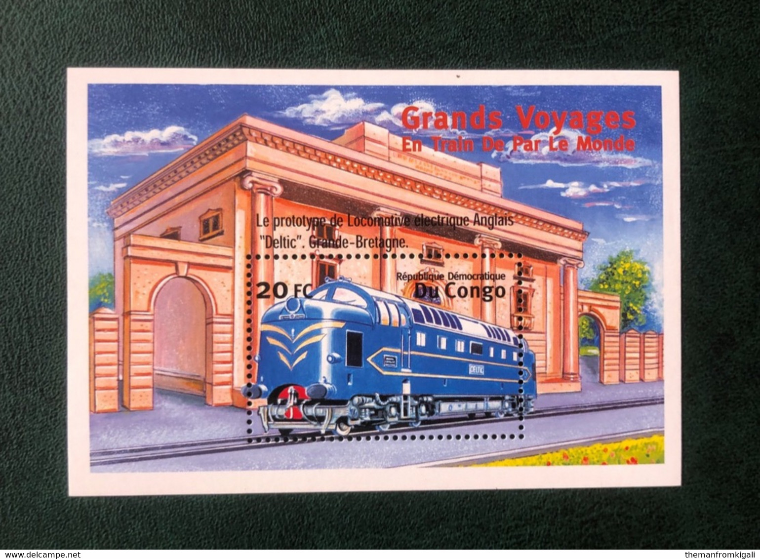 Congo DRC 2001 - Railways From Around The World - Other & Unclassified