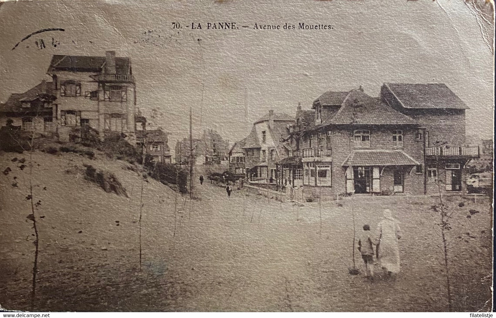 De Panne De Meeuwenlaan Gelopen 1931 (?) - De Panne