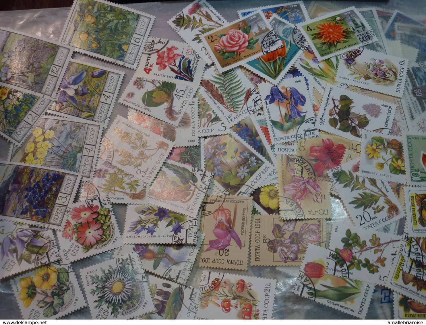 URSS, Lot de + de 1200 timbres