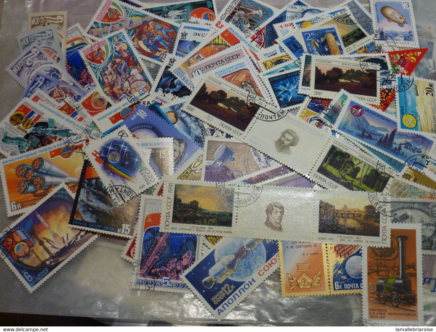 URSS, Lot de + de 1200 timbres