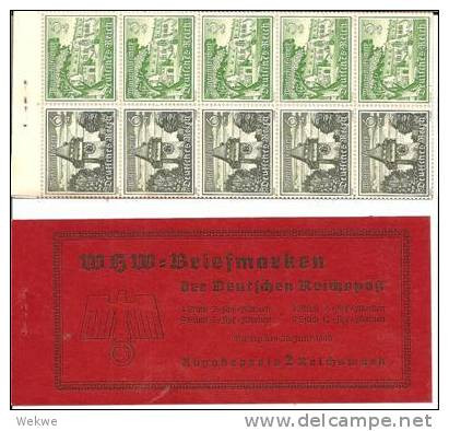 MH46**/ MARKENHEFTCHEN,  WHW 1939 Mit HB 113 +114. Super Gezähnt, In Guter Erhaltung - Postzegelboekjes
