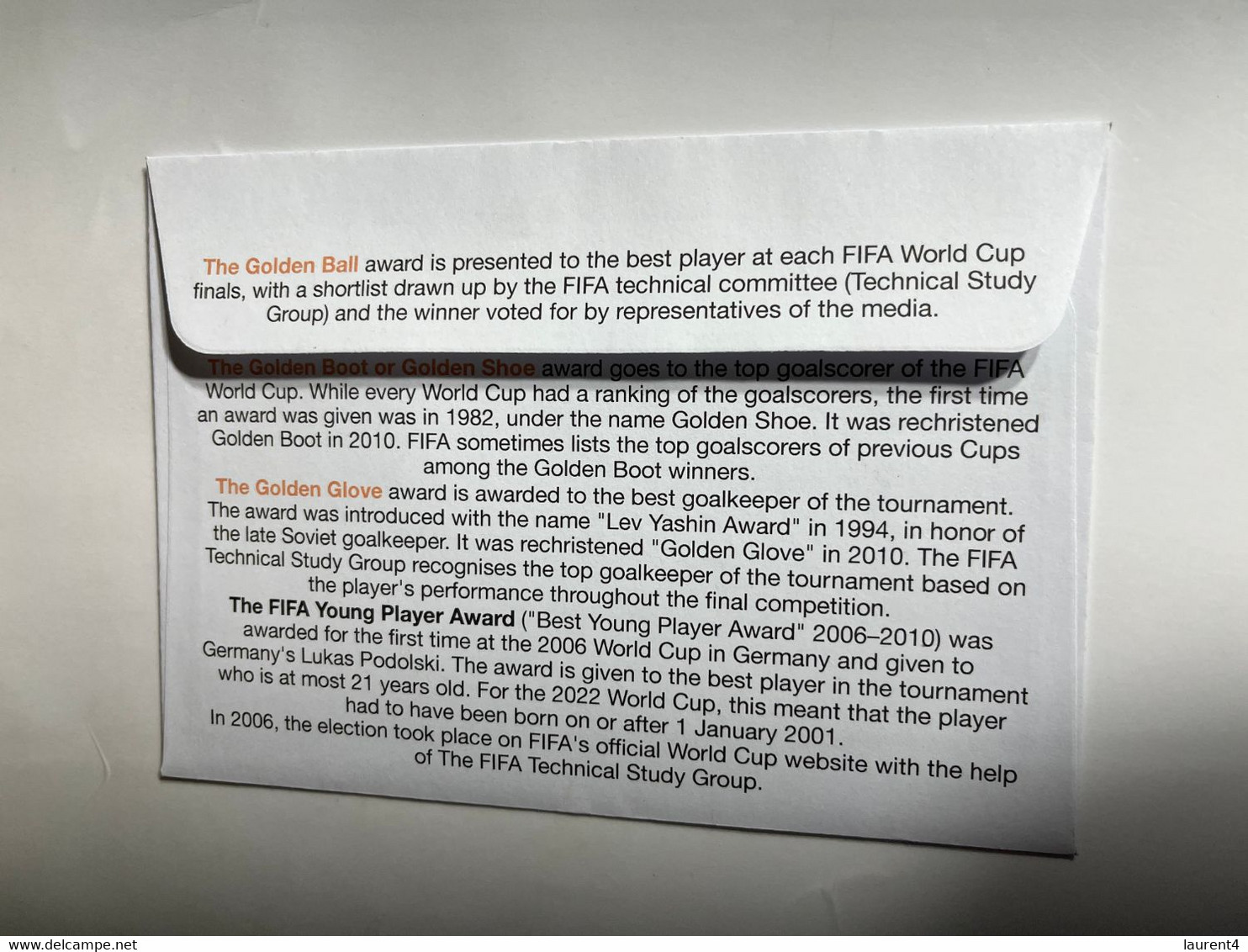 (1 N 25 A) 4 FIFA Wolrd Cup - Awards Going To Lionel Messi - Enzo Fernandez  - Emiliano Martinez & Kylian Mbappé - 2022 – Qatar