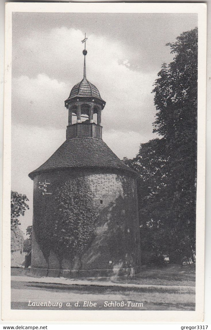 C1732) LAUENBURG A. D. ELBE - Schloß Turm - Schöne Alte AK !! - Lauenburg