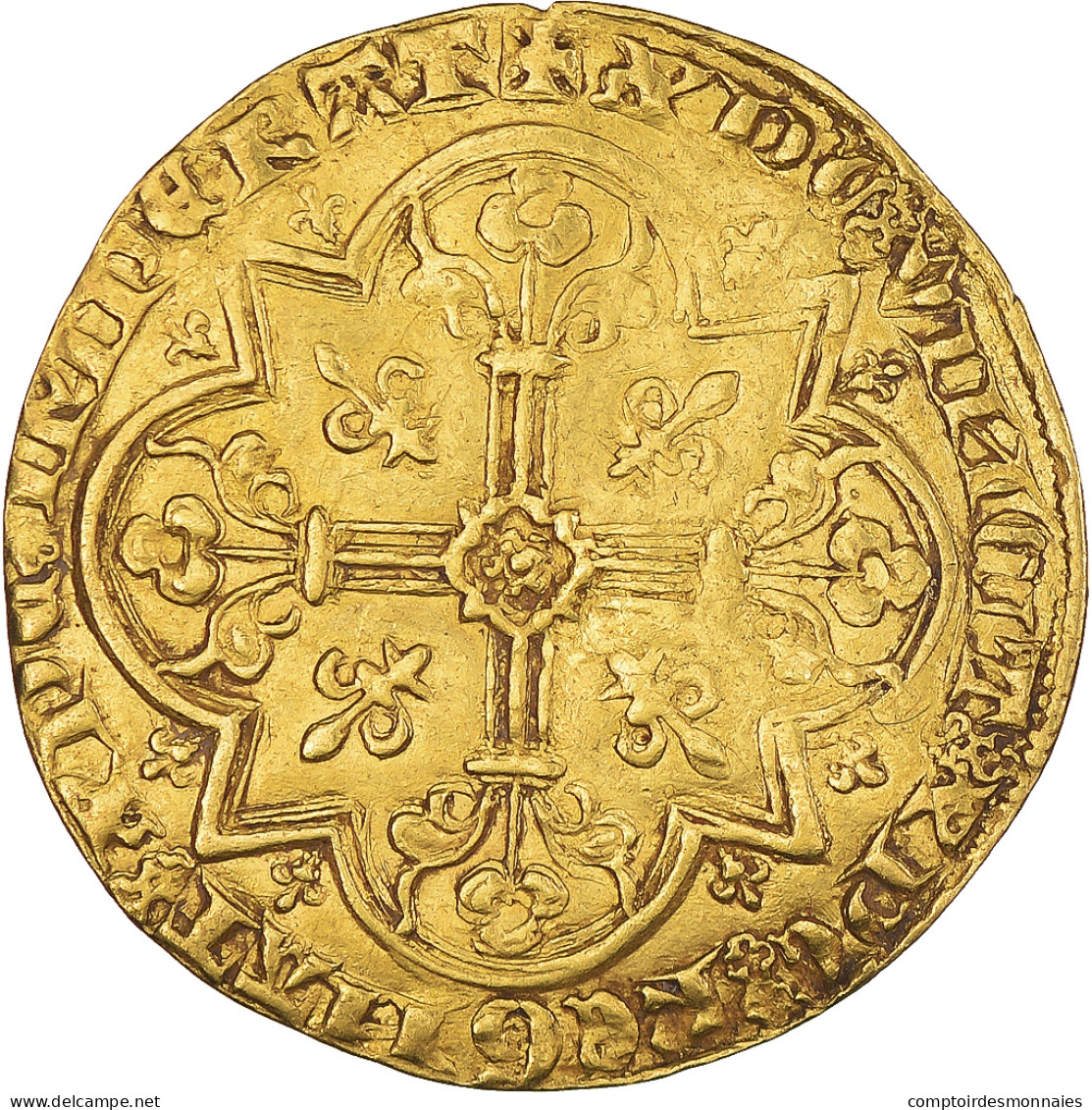 Monnaie, France, Jean II Le Bon, Mouton D'or, 1350-1364, TTB+, Or, Duplessy:291 - 1350-1364 John II The Good