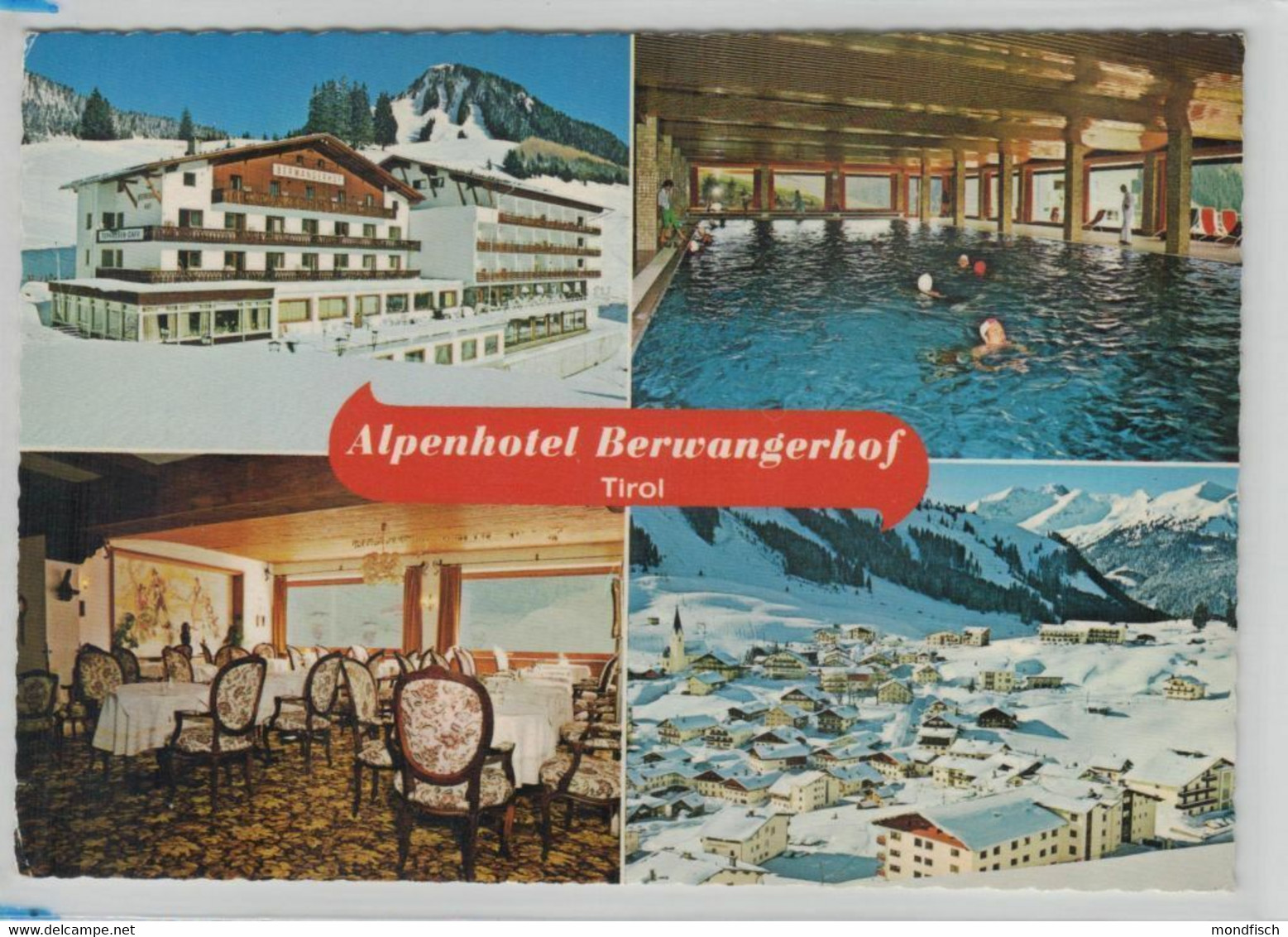 Berwang - Alpenhotel Berwangerhof 198? - Berwang