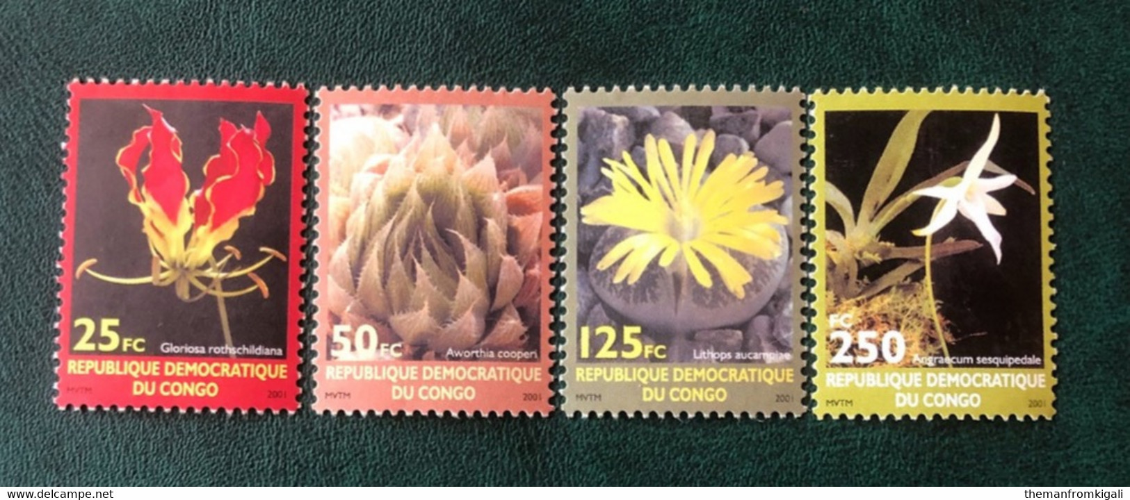 Congo DRC 2002 - Flowering Plants - Andere & Zonder Classificatie