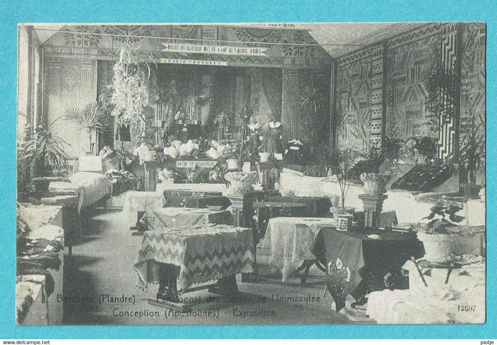 * Berchem (Kluisbergen - Oost Vlaanderen) * (nr 12607) Pensionnat Des Soeurs De L'immaculée Conception, Expo, Old - Kluisbergen