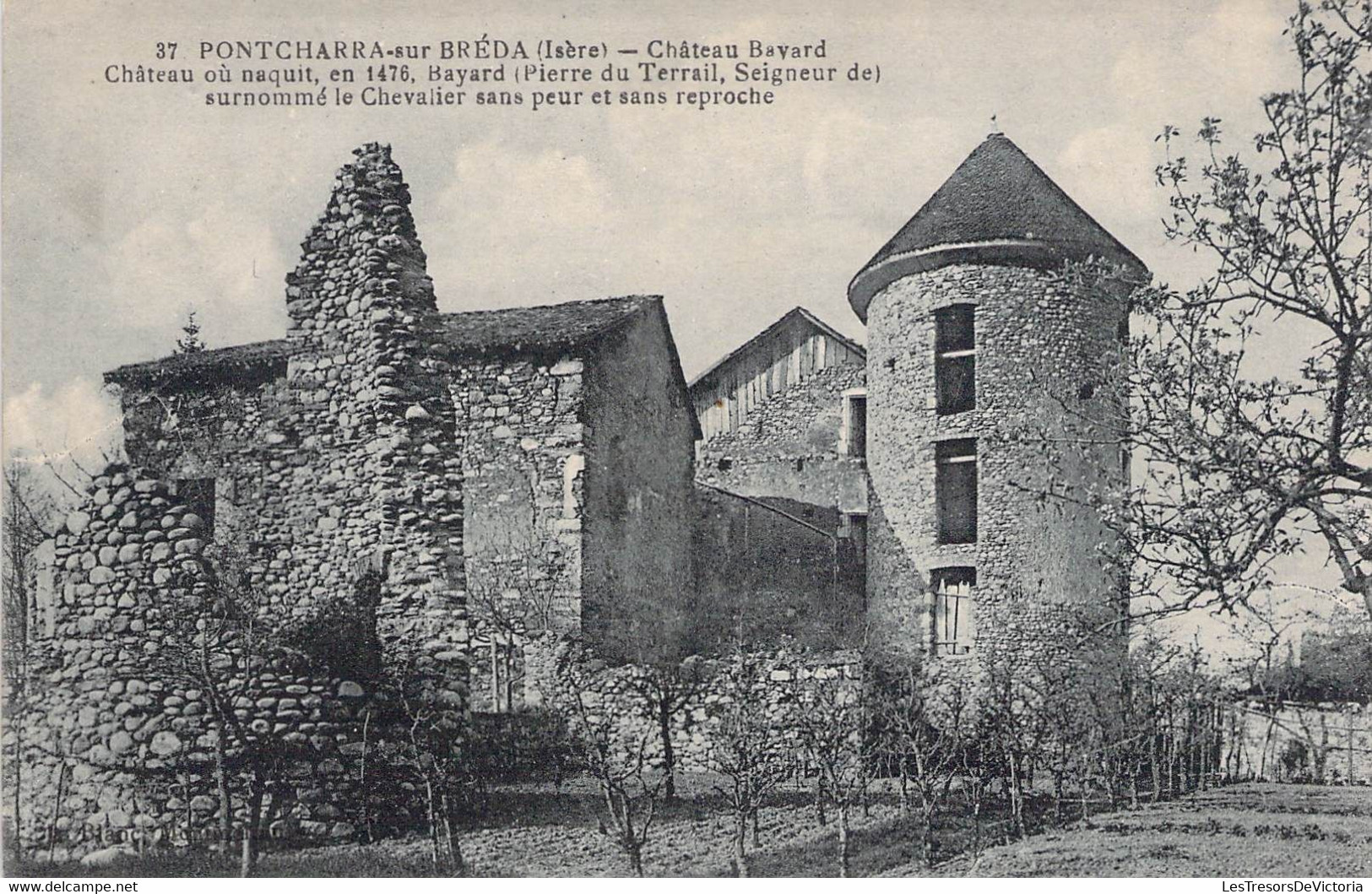 CPA France - Isère - Pontcharra Sur Bréda - Château Bavard - Bayard - Chevalier Sans Peur Et Sans Reproche - Pontcharra